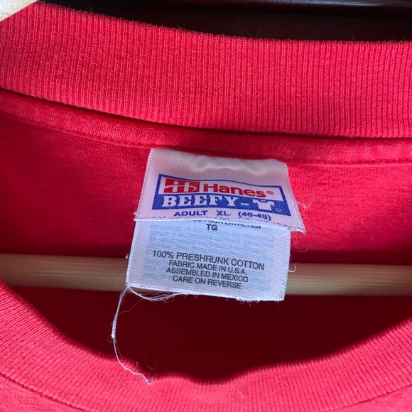 Vintage 1992 The Cowgirl That Jumped Over The Moon Hamilton Montana graphic tee - Picture 3 of 4